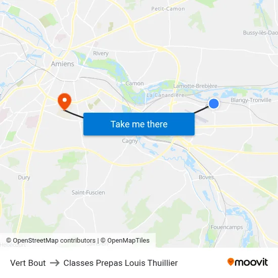 Vert Bout to Classes Prepas Louis Thuillier map