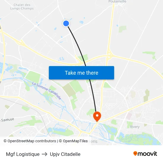 Mgf Logistique to Upjv Citadelle map