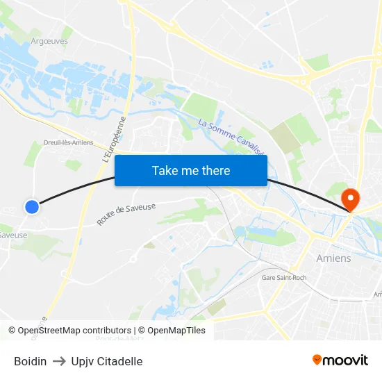 Boidin to Upjv Citadelle map