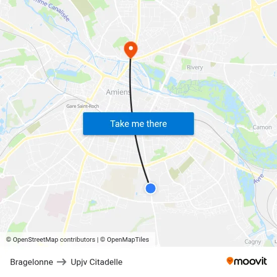 Bragelonne to Upjv Citadelle map