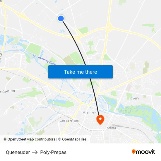 Queneuder to Poly-Prepas map