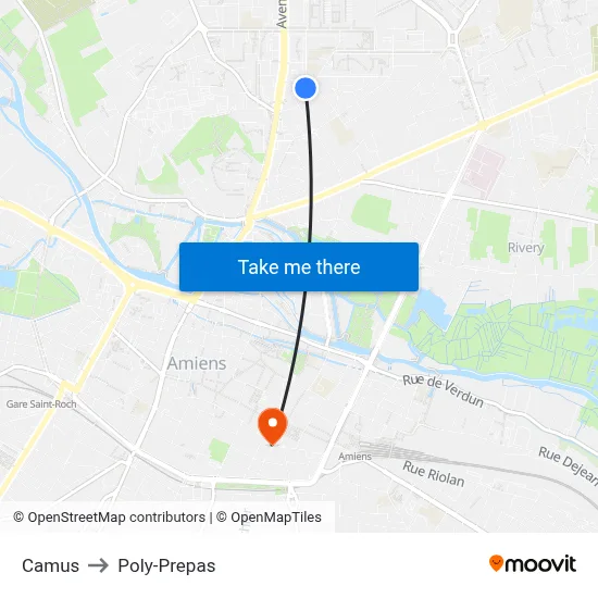 Camus to Poly-Prepas map