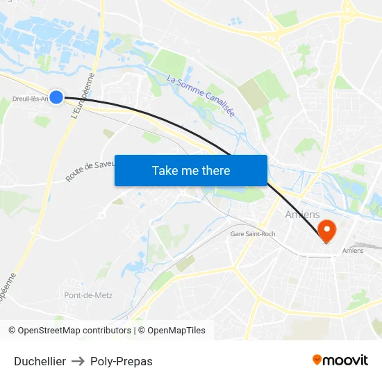 Duchellier to Poly-Prepas map