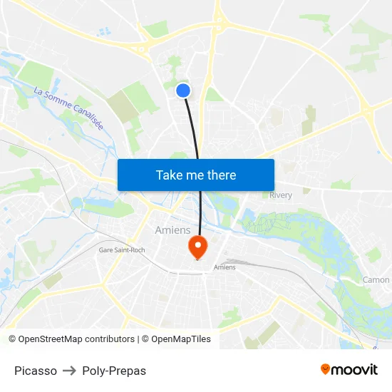 Picasso to Poly-Prepas map