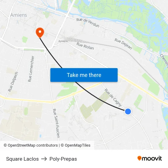 Square Laclos to Poly-Prepas map