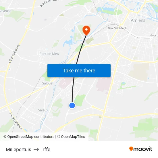 Millepertuis to Irffe map