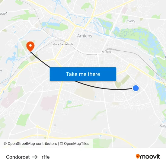 Condorcet to Irffe map