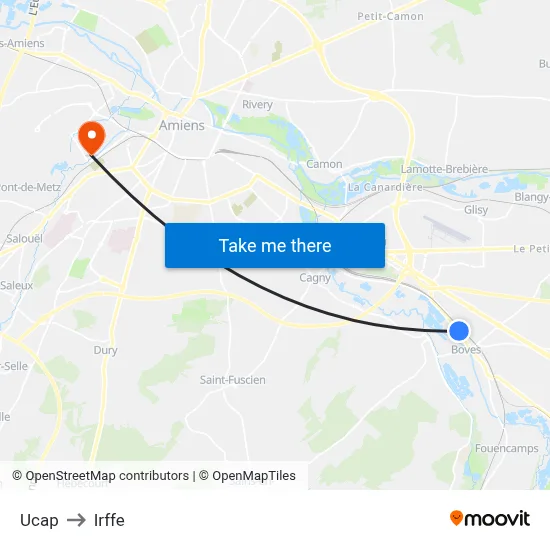 Ucap to Irffe map