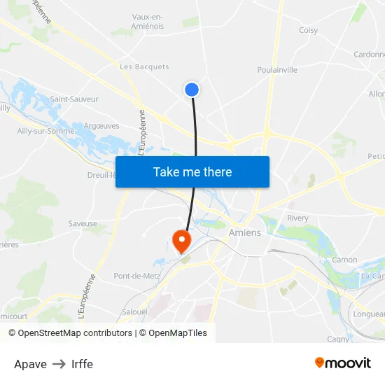 Apave to Irffe map