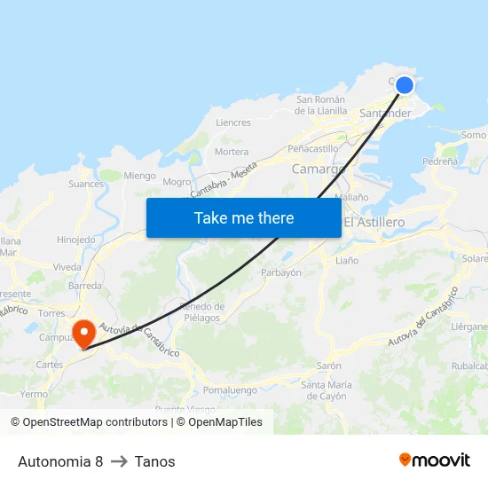 Autonomia 8 to Tanos map