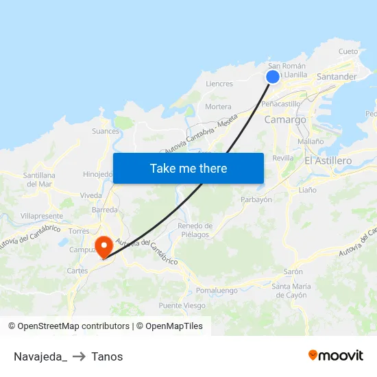 Navajeda_ to Tanos map