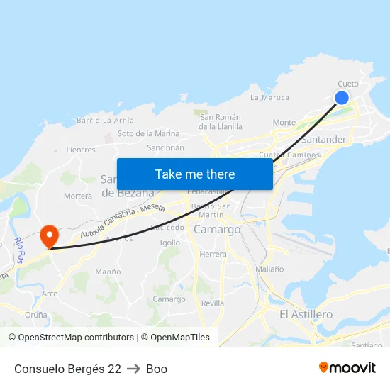 Consuelo Bergés 22 to Boo map