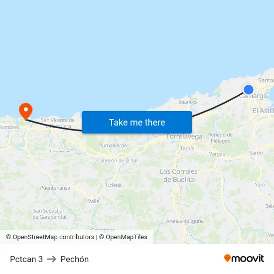 Pctcan 3 to Pechón map