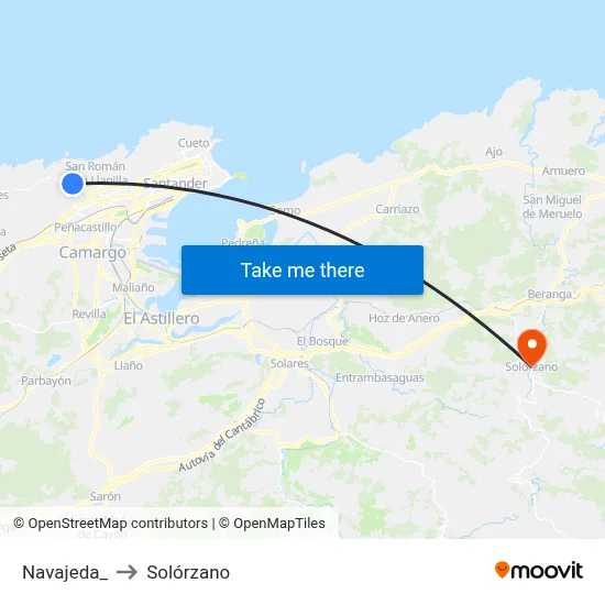 Navajeda_ to Solórzano map