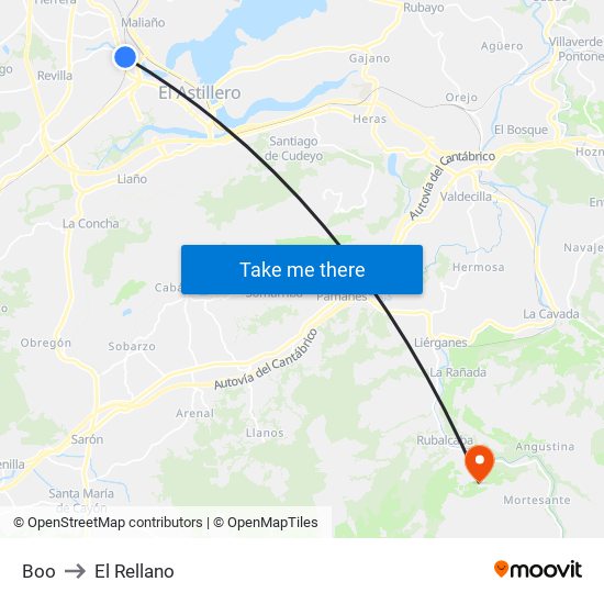 Boo to El Rellano map