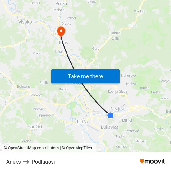 Aneks to Podlugovi map