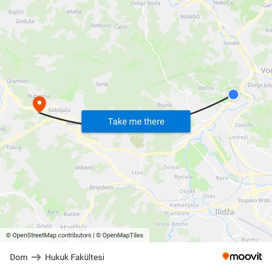 Dom to Hukuk Fakültesi map