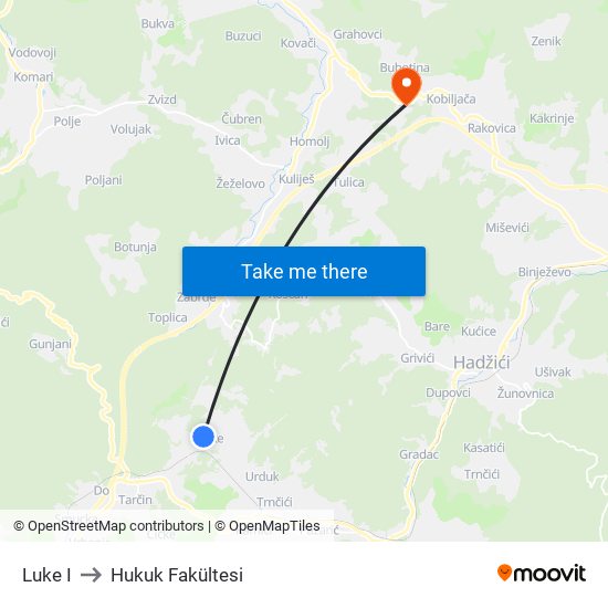 Luke I to Hukuk Fakültesi map