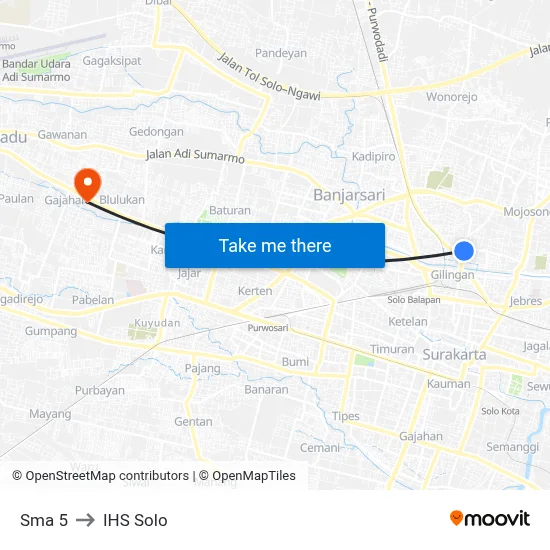 Sma 5 to IHS Solo map