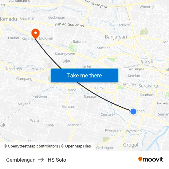 Gemblengan to IHS Solo map