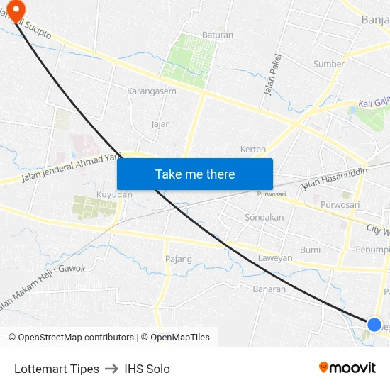 Lottemart Tipes to IHS Solo map
