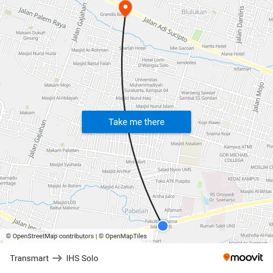 Transmart to IHS Solo map