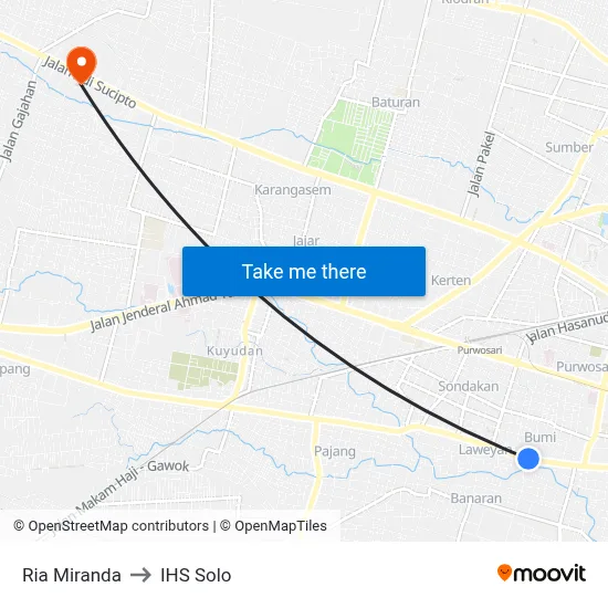 Ria Miranda to IHS Solo map