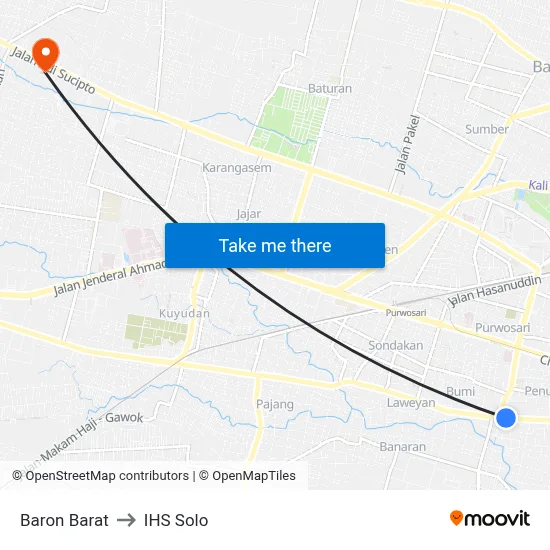 Baron Barat to IHS Solo map