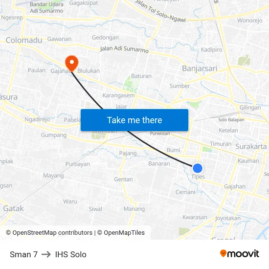 Sman 7 to IHS Solo map