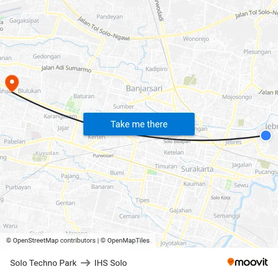 Solo Techno Park to IHS Solo map