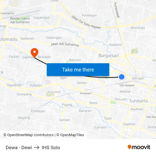 Dewa - Dewi to IHS Solo map