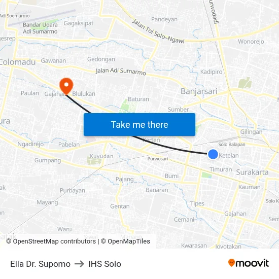 Ella Dr. Supomo to IHS Solo map