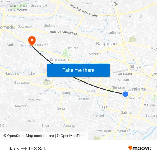 Tiktok to IHS Solo map