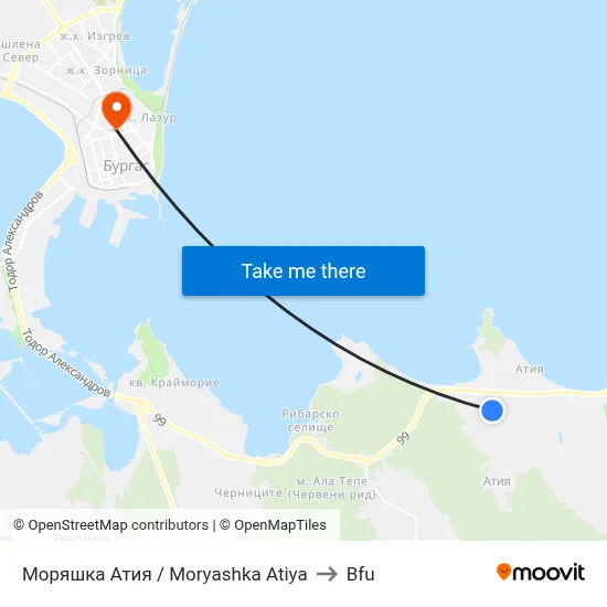 Moryashka Atiya to BFU map