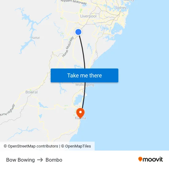 Bow Bowing to Bombo map