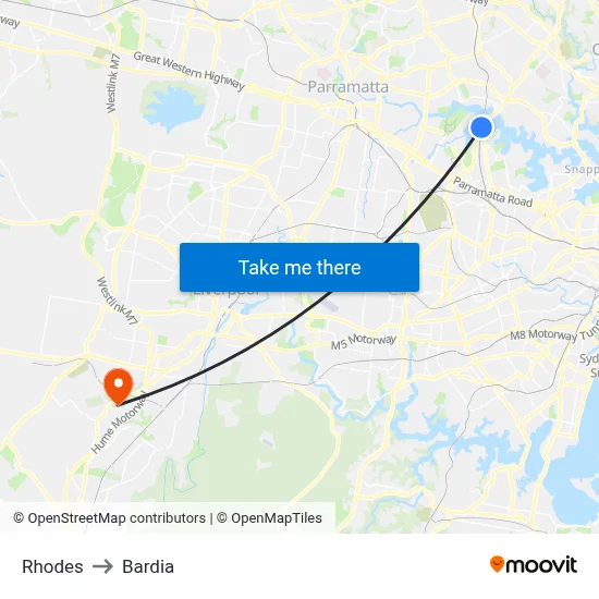 Rhodes to Bardia map