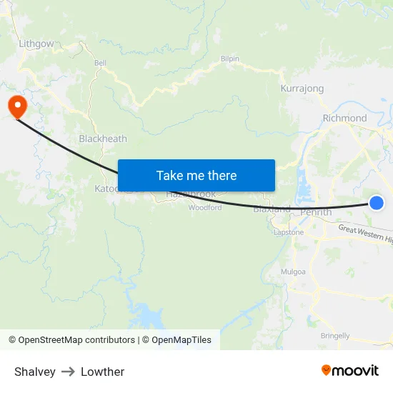 Shalvey to Lowther map