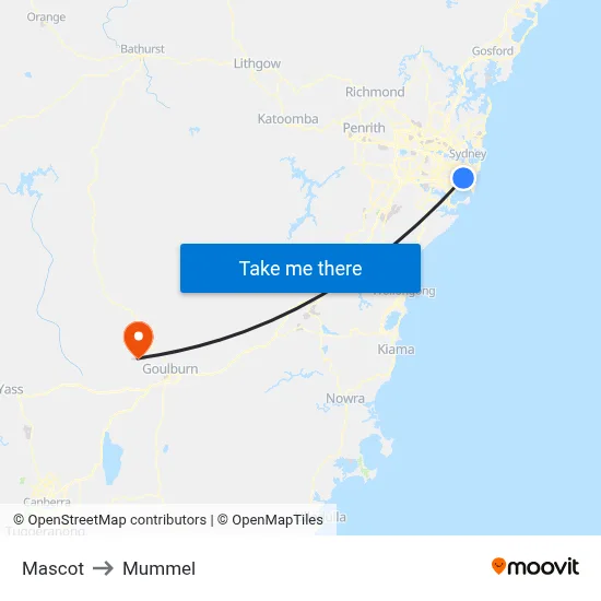 Mascot to Mummel map