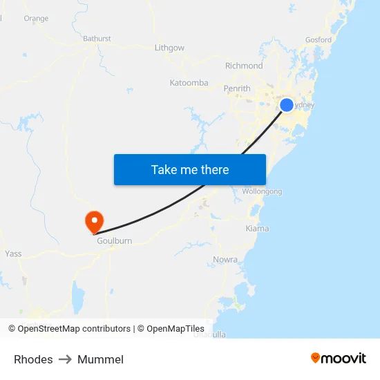 Rhodes to Mummel map