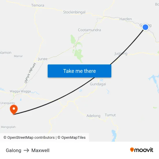 Galong to Maxwell map