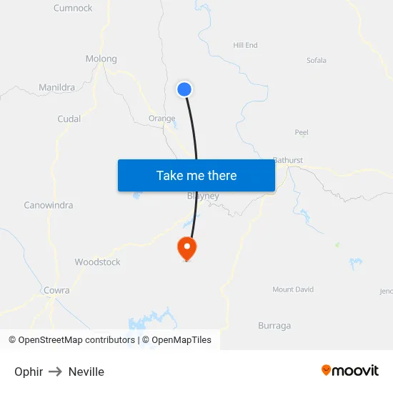 Ophir to Neville map
