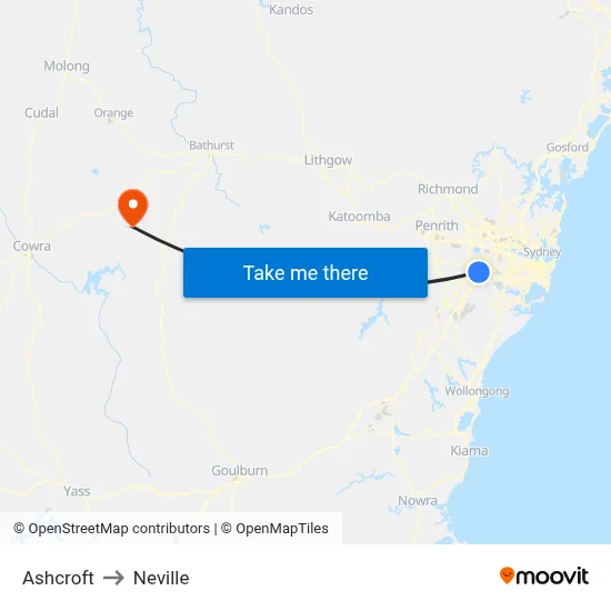 Ashcroft to Neville map