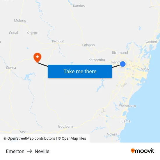 Emerton to Neville map