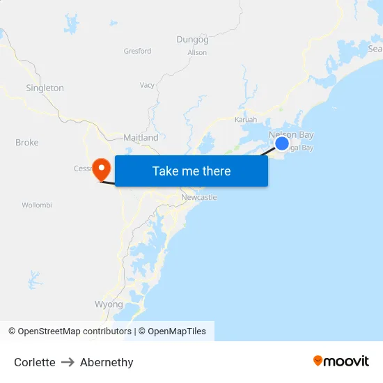 Corlette to Abernethy map