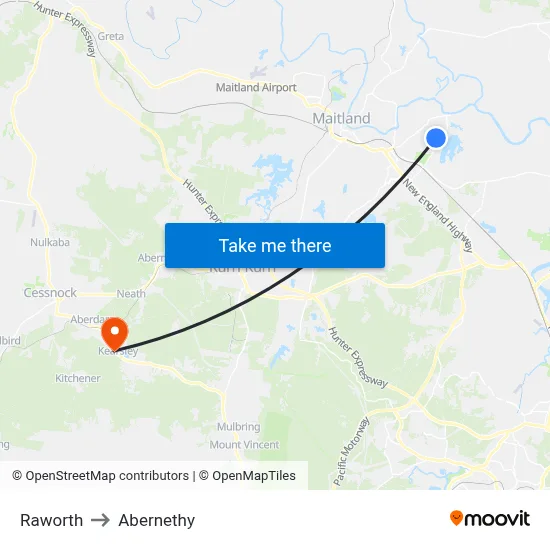 Raworth to Abernethy map
