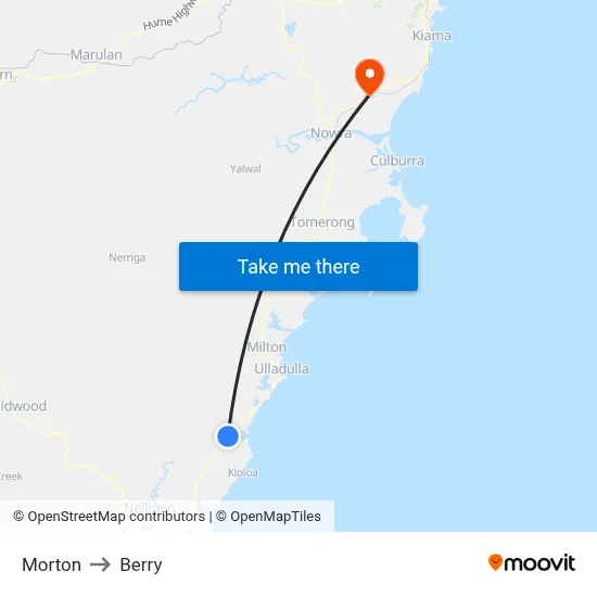 Morton to Berry map