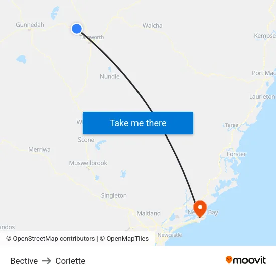 Bective to Corlette map