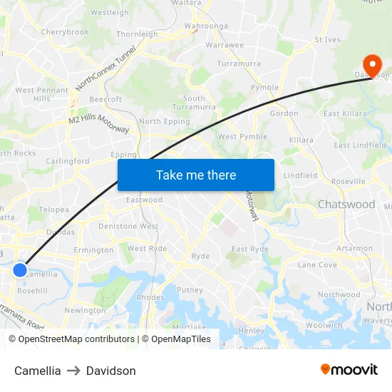 Camellia to Davidson map