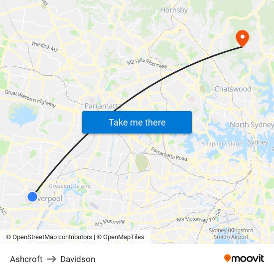 Ashcroft to Davidson map