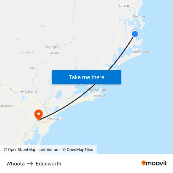 Whoota to Edgeworth map